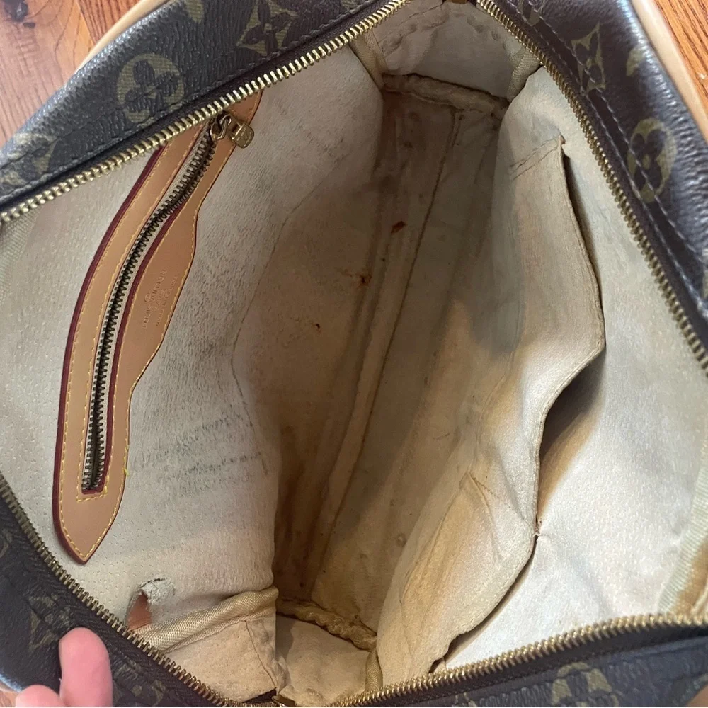 Louis Vuitton Brown Monogram Satchel